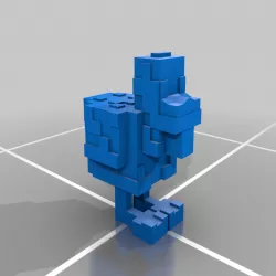 DungeonSticks minecraft chicken styled