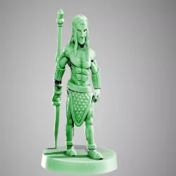 Elf barbarian 28mm warrior