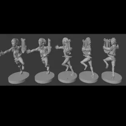 Elf / Half Elf Female Bard