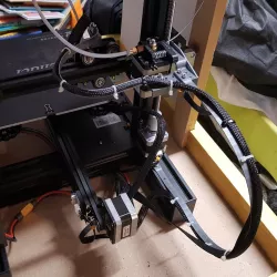 Ender 3 - X end Z cable management