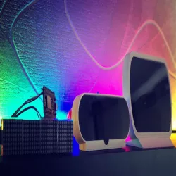 ESP8266 Smart Internet Clock Informer + Weather Station