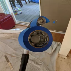 Extention Pole Mounted Tape Roller 2000!