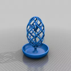 Faberge Egg Style Earring and Ring Display Stand