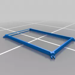 Fusion 360 parametric litho frame for suction cup to window