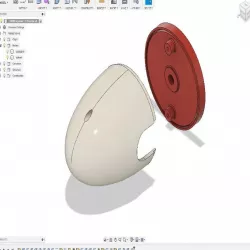 FW-190 spinner 1:12 scale