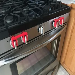 Gas Range Safety Brace