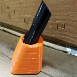 Harbor Freight flashlight holder