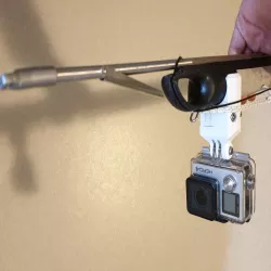 Heavy-duty GoPro speargun mount (speargun camera mount)