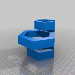 Hexagon Hat Hook