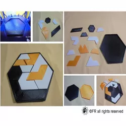 Hexagon Puzzle/六角益智拼圖