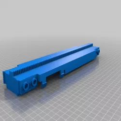 Lego compatible monorail pieces (needs work for some)