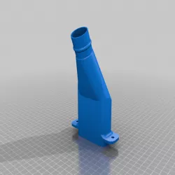 LowRider CNC Dust shoe adapter