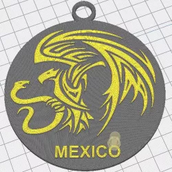 MEXICO EAGLE ORNAMENT 2019
