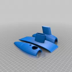 Motorhalter für Segelflugzeug