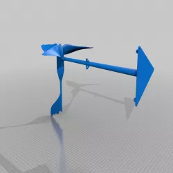 Nano Wind Turbine - Working Model