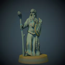 Old bard 28mm (no supports)