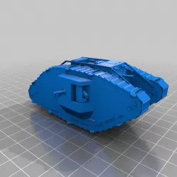 ork battle wagon - looted tank