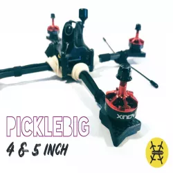 PickleBig : 4inch & 5 inch toothpick quadcopter frame
