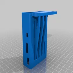 Raspberry Pi 3b Rack Mount Case Remix