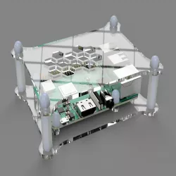 Raspberry Pi Cluster without screws