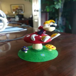 Rayman Statue