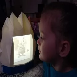 Scrat litho lamp