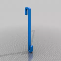 Shower basket - Hook for thicker glass