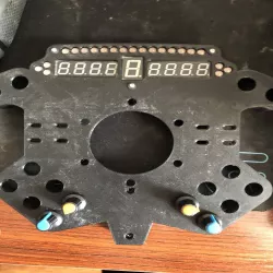 SLI F1 Addon Sim Racing 320mm Wheel Button Plate