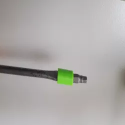 Slotted screwdriver adapter for Hex bits
