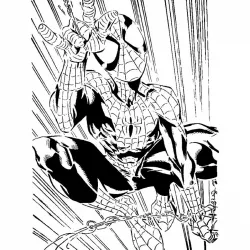 Spiderman stencil 5