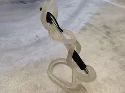 Square Helix Pen Holder