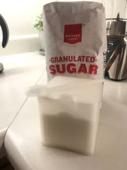 Sugar Container with Spoon