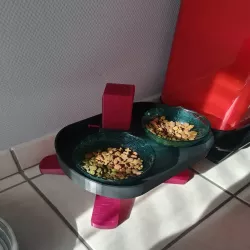 support gamelle chat/chien (cat/dog food feeder support)