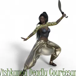 Tabletop Vishkanya Rogue DnD Pathfinder