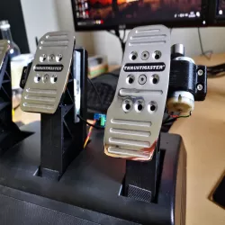 Thrustmaster TP3A Pedal spacer with 27mm Motor Mount