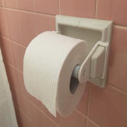 Toto Toilet Paper Cover/ Rod Holder by kenneyd, Download free STL model