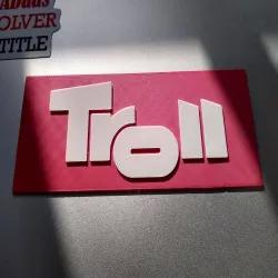 Troll logo - Tirol logo fake