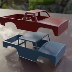 TRX 4 Cassie Kit SIMPLE body (Comment & I will Edit it for you!)