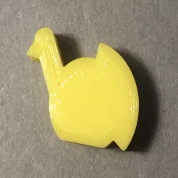 Turkey Meeple (Game Piece)