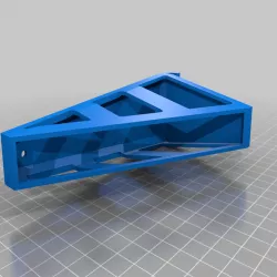 V2.5 - Screw In Citadel Paint/Tool Rack Shelf Bracket - Skadis Pegboard