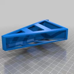 V2 - Speed Click Citadel Paint/Tool Rack Shelf Bracket - Skadis Pegboard