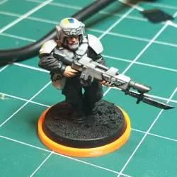 Warhammer, fantasy, 28mm base for marking models