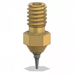 3D Printer Airbrush Nozzle Reference Model