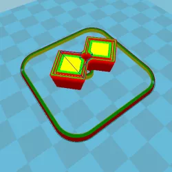 5.8GHz biquad antenna (freecad customizable)