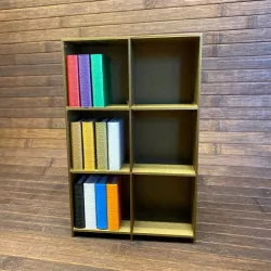 6 shelf tiny bookcase remix