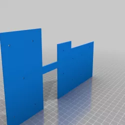 Arcade 8 buttons holes drill template 