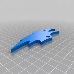 Blank Key Chain