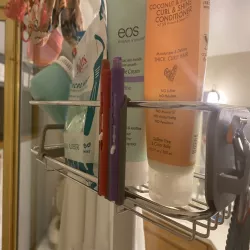 crayon holder for simplehuman shower caddy