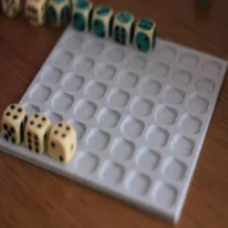 Customizable Cublino Board (Dice or Die)
