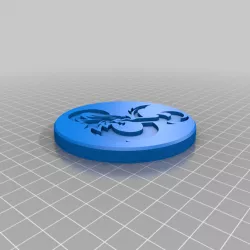 D&D Logo Coaster